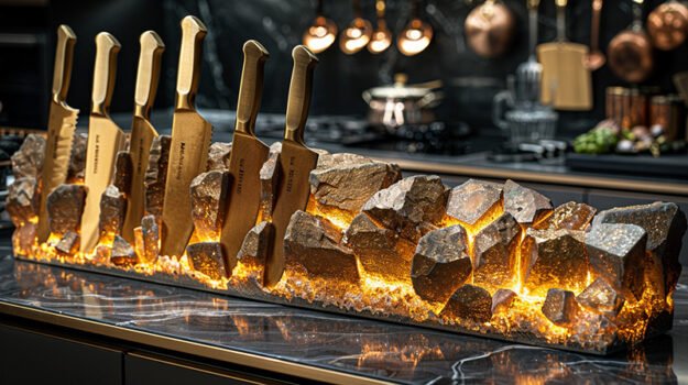 Exquisite Knife Holder: Elevate Your Culinary Experience