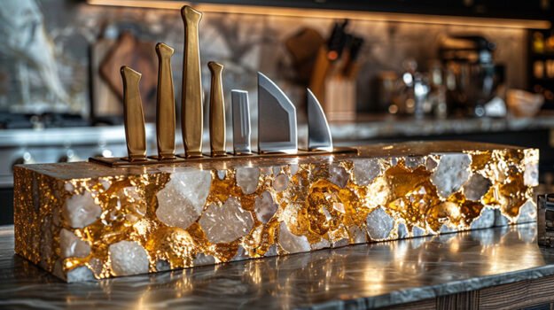 Stunning Knife Holder: Elevate Your Culinary Space