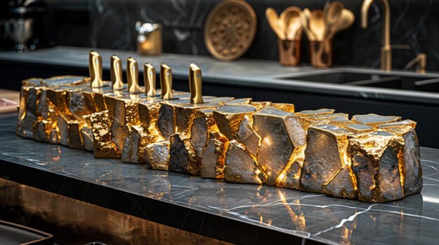 Exquisite Knife Holder: A Touch of Elegance in Your Kitchen