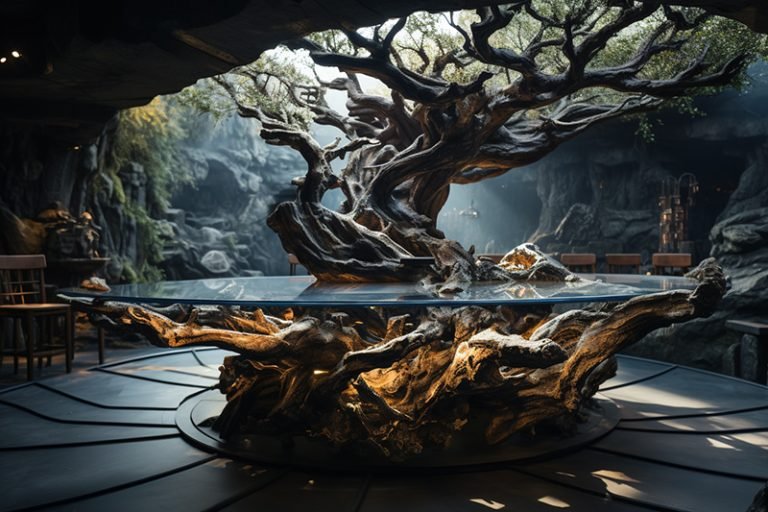 Captivating Root Table: A Masterpiece for Your Space