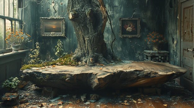 Exquisite Root Table: Nature's Artistry for Your Home