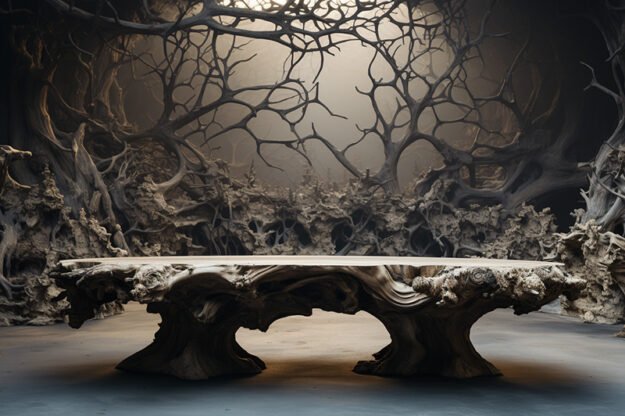 Captivating Root Table for Stunning Interior Spaces