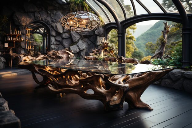 Captivating Root Table: Elevate Your Space with Nature's Artistry