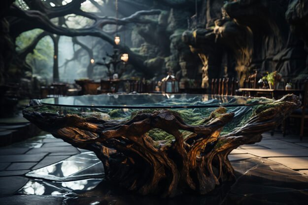 Stunning Root Table: The Centerpiece for Your Unique Space