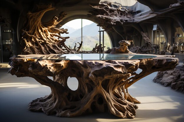Root Table: A Masterpiece of Nature and Craftsmanship