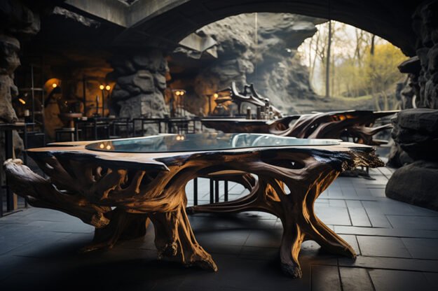 Exquisite Root Table: The Art of Nature in Your Home