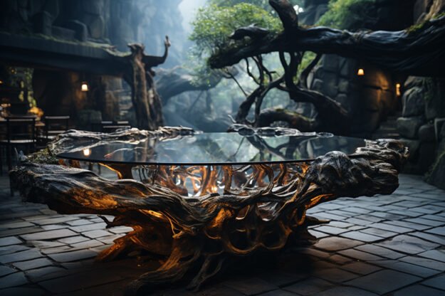 Exquisite Root Table: A Statement of Elegance and Nature