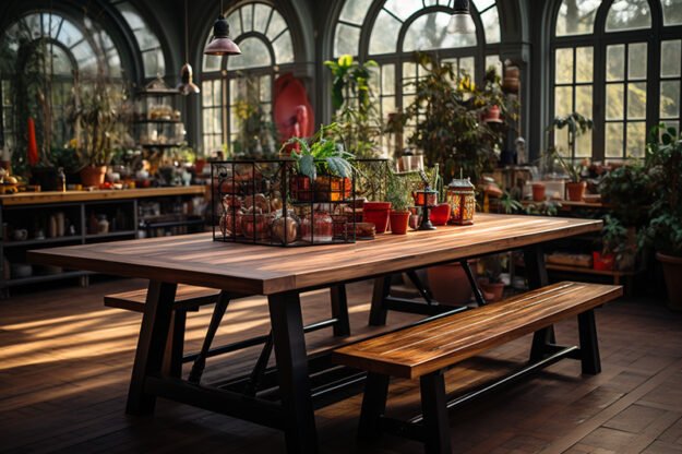 Classic Wooden Table: Elevate Your Dining Experience