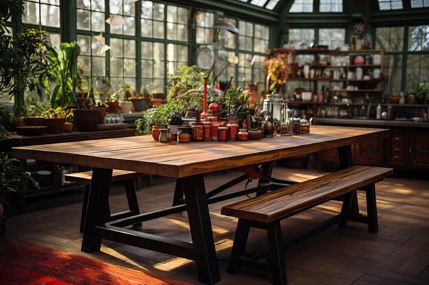 Classic Wooden Table: A Timeless Centerpiece for Your Home