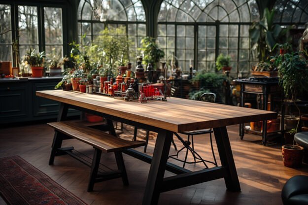 Classic Wooden Table: Elevate Your Space to Timeless Elegance