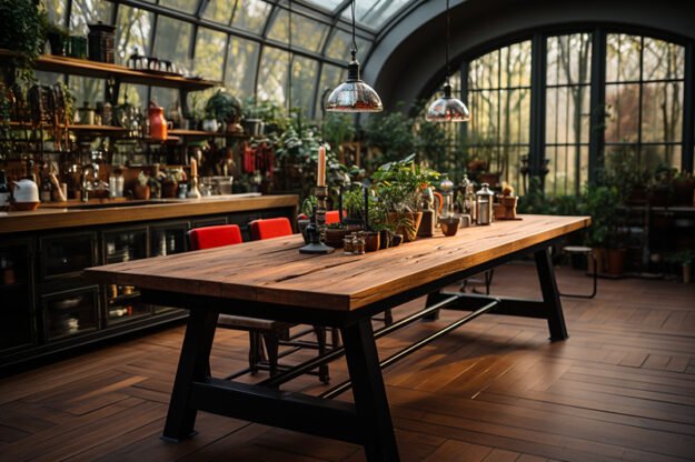 Classic Wooden Table: Elevate Your Dining Experience