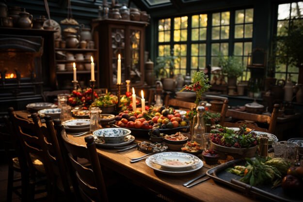 Classic Wooden Table – Elevate Your Dining Experience