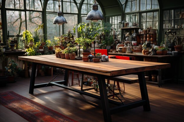 Classic Wooden Table: Elevate Your Space with Timeless Elegance