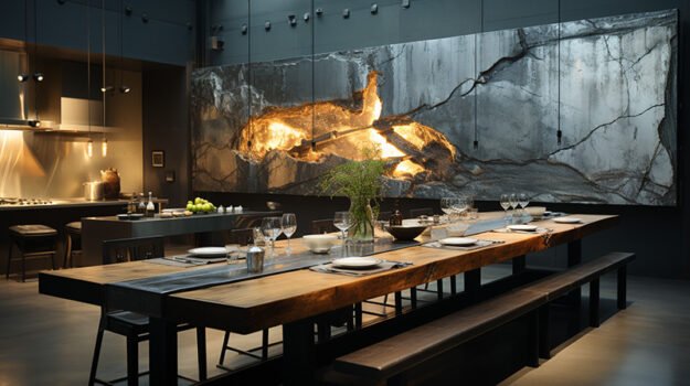 Classic Wooden Table: A Statement of Elegance and Warmth