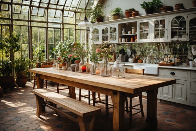 Classic Wooden Table for Timeless Elegance