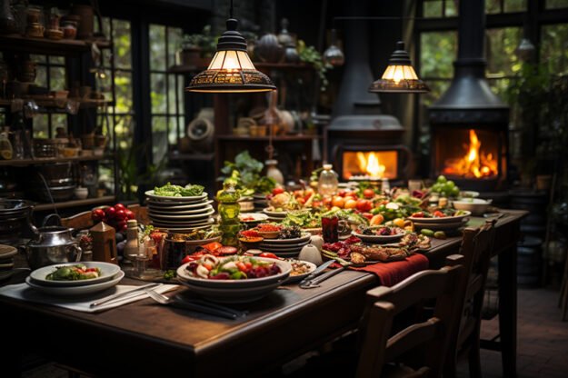 Classic Wooden Table: Elevate Your Dining Experience