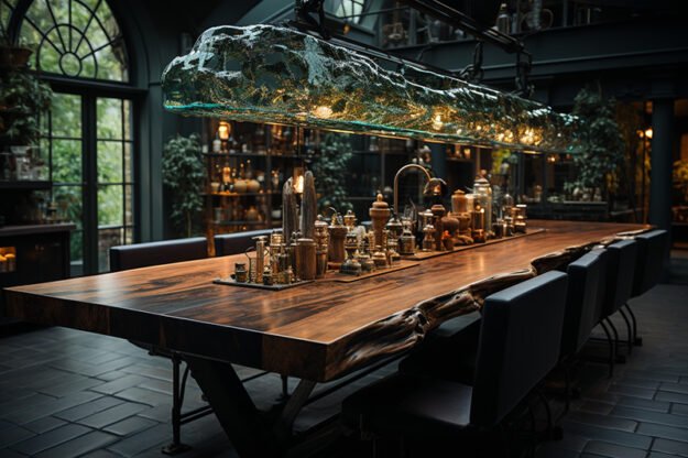 Classic Wooden Table for the Ultimate Dining Experience