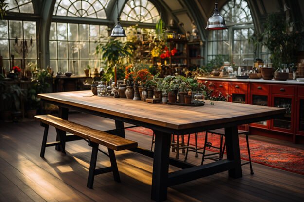 Classic Wooden Table: Elevate Your Dining Experience