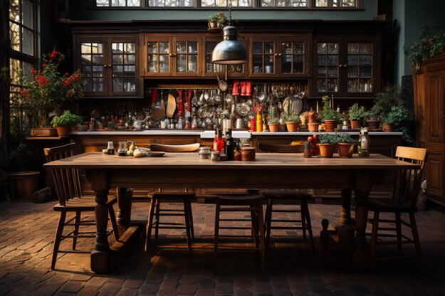 Classic Wooden Table: Elevate Your Dining Experience