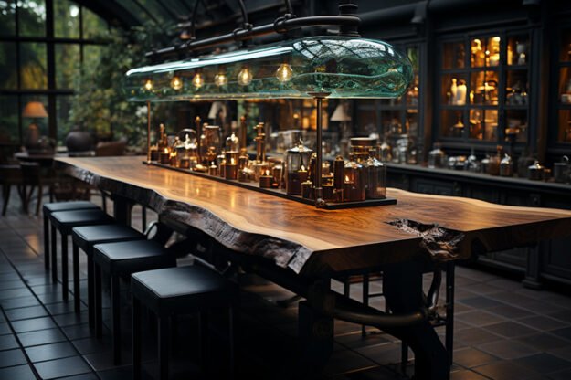 Classic Wooden Table for Exquisite Dining Experiences