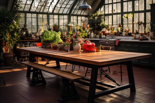Classic Wooden Table: Elevate Your Dining Experience