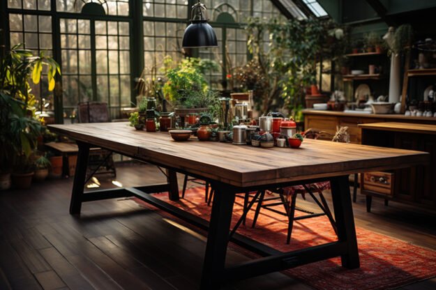 Classic Wooden Table for Timeless Elegance