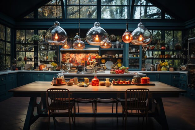 Classic Wooden Table: Elevate Your Culinary Experience