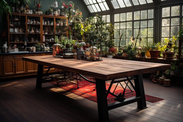 Classic Wooden Table for Exceptional Gatherings