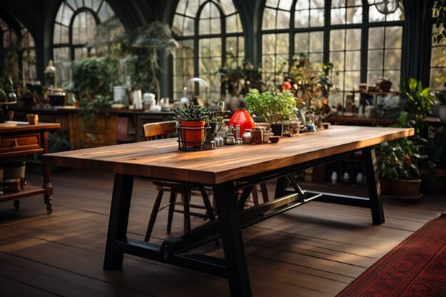 Classic Wooden Table: Elevate Your Dining Experience