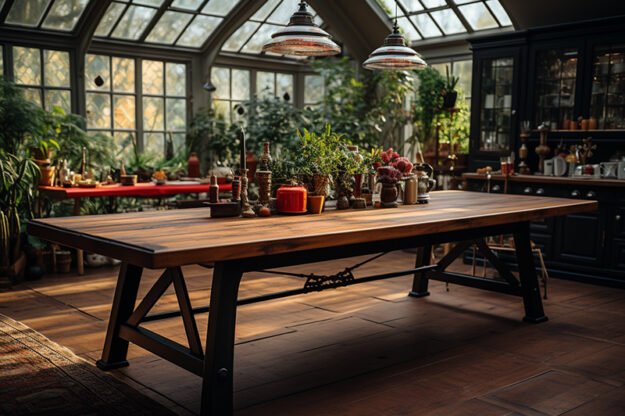 Classic Wooden Table: Transform Your Space Today!