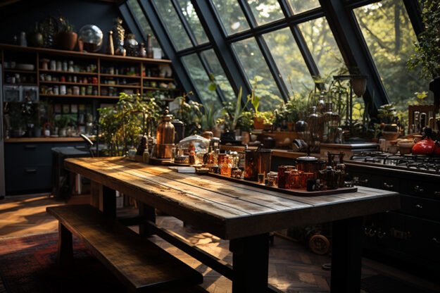 Classic Wooden Table: Elevate Your Space