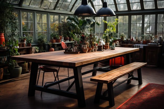 Classic Wooden Table for Elegance and Functionality