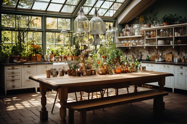 Classic Wooden Table for the Heart of Your Home