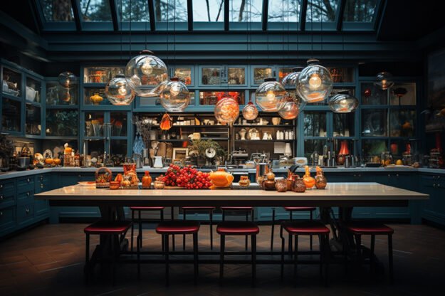 Classic Wooden Table for Your Dream Kitchen