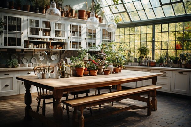 Classic Wooden Table: Elevate Your Space