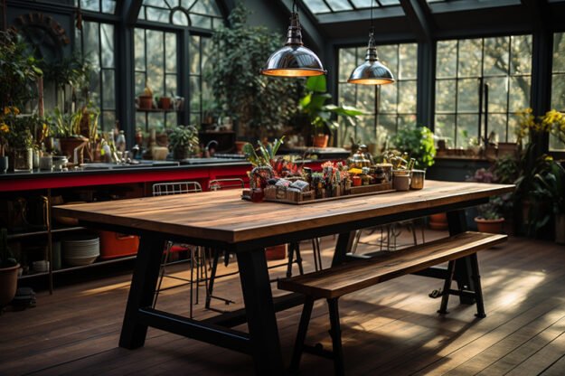 Classic Wooden Table: Elevate Your Dining Experience