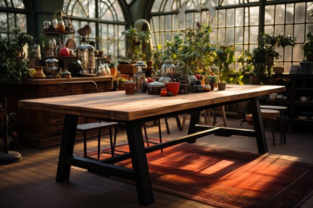 Classic Wooden Table: Elevate Your Dining Experience