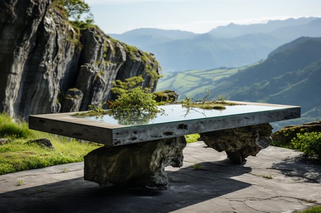 Concrete Kitchen Table: A Statement Piece of Timeless Elegance