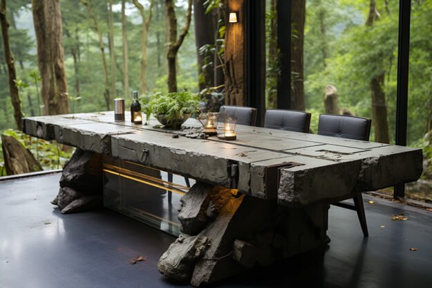Concrete Kitchen Table: The Heart of Modern Elegance
