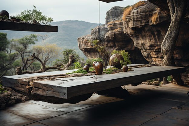 Concrete Kitchen Table: A Modern Masterpiece