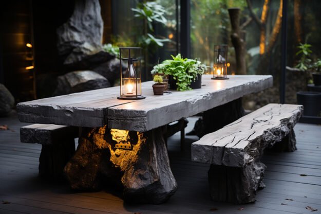 Concrete Kitchen Table: The Perfect Fusion of Style and Functionality