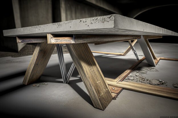 Concrete Kitchen Table to Elevate Your Space