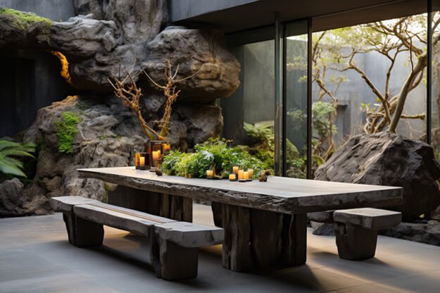 Concrete Kitchen Table: Elevate Your Outdoor Dining Experience