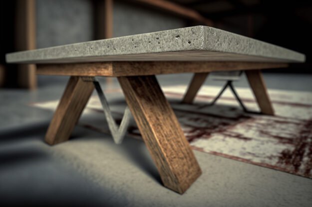Exquisite Concrete Kitchen Table: Elevate Your Culinary Space