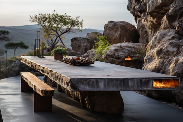 Concrete Kitchen Table – Elevate Your Dining Experience