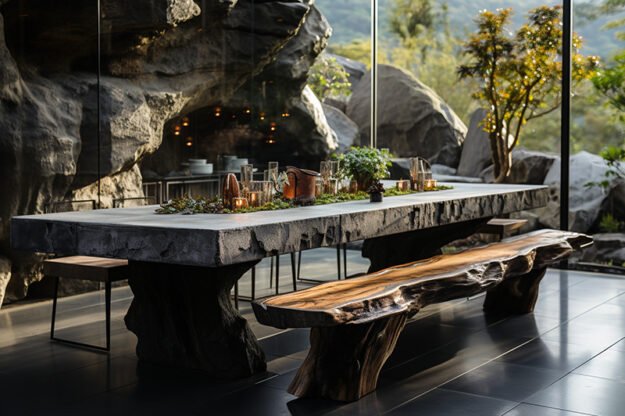 Concrete Kitchen Table: The Perfect Fusion of Modern Elegance and Rustic Charm