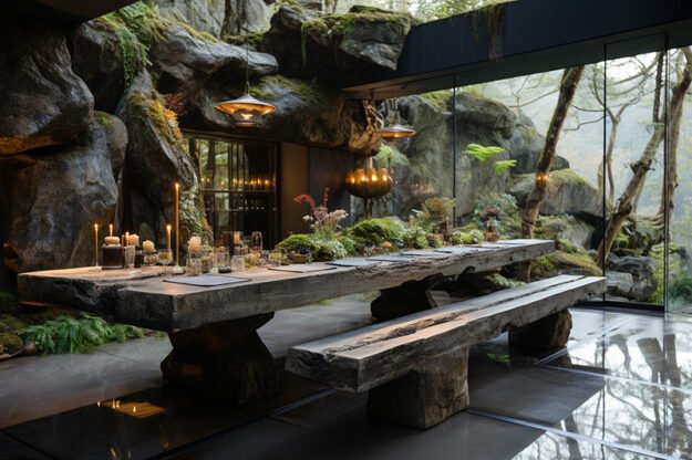 Concrete Kitchen Table: A Symphony of Elegance and Functionality
