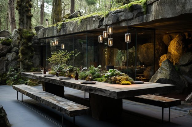 Concrete Kitchen Table: A Modern Masterpiece