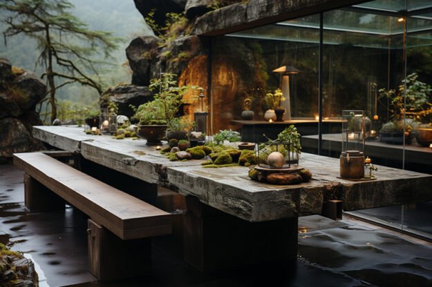 Concrete Kitchen Table: A Culinary Masterpiece