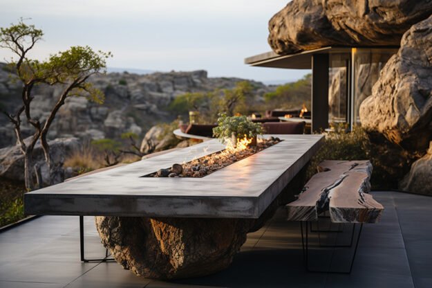 Concrete Kitchen Table: The Centerpiece of Modern Elegance